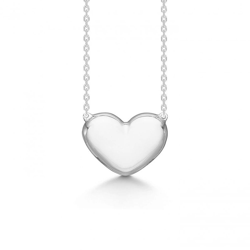 Mads Z HEART halskæde i sølv - 3120117