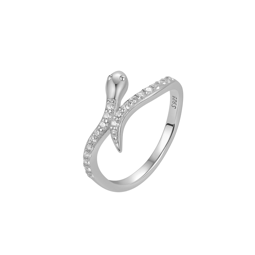 Nava Boa ring sølv - RSS010320 RSS010320-0454 sølv 54