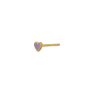 Stine A Petit Love Heart Purple gold ørestik - 1181-02-Purple