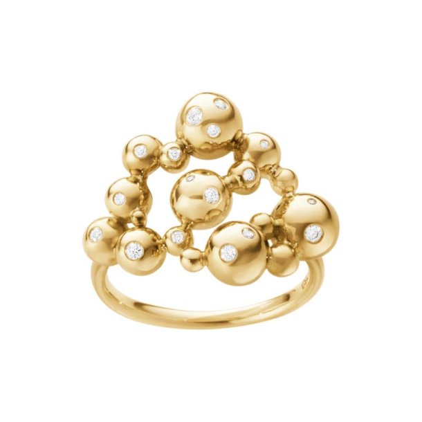 Georg Jensen Grape Cluster ring i guld - 20001423