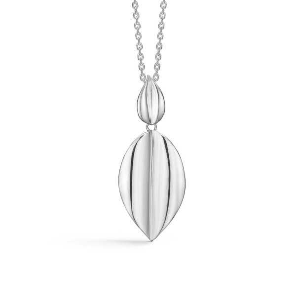 Mads Z Folding Drop halskæde i sølv - 2120100