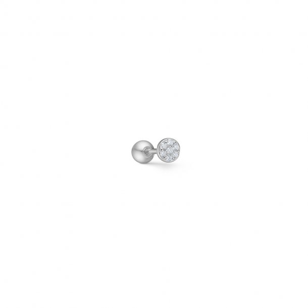 Mads Z sølv ørestikkere med zirkonia - 8117382