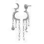 Maanesten Astrea øreringe i sølv - 9718c