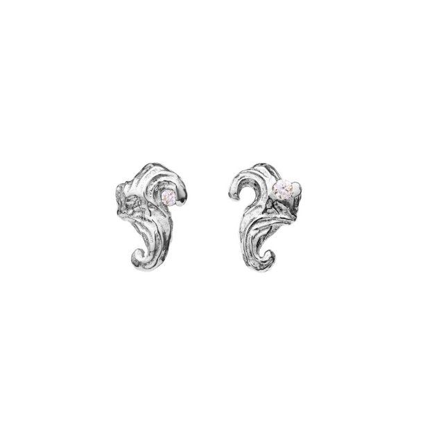 Maanesten Enola øreringe sølv - 9738C