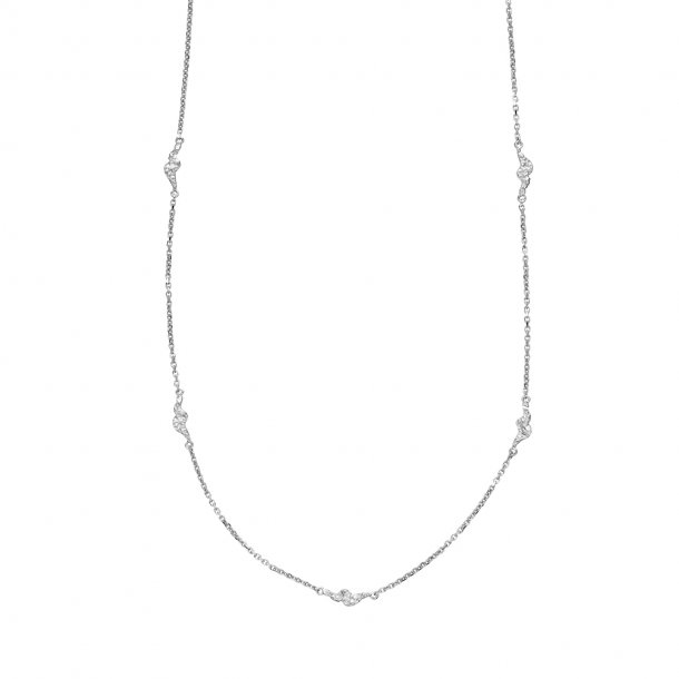 Sistie Silke halskæde sølv - z2022sws