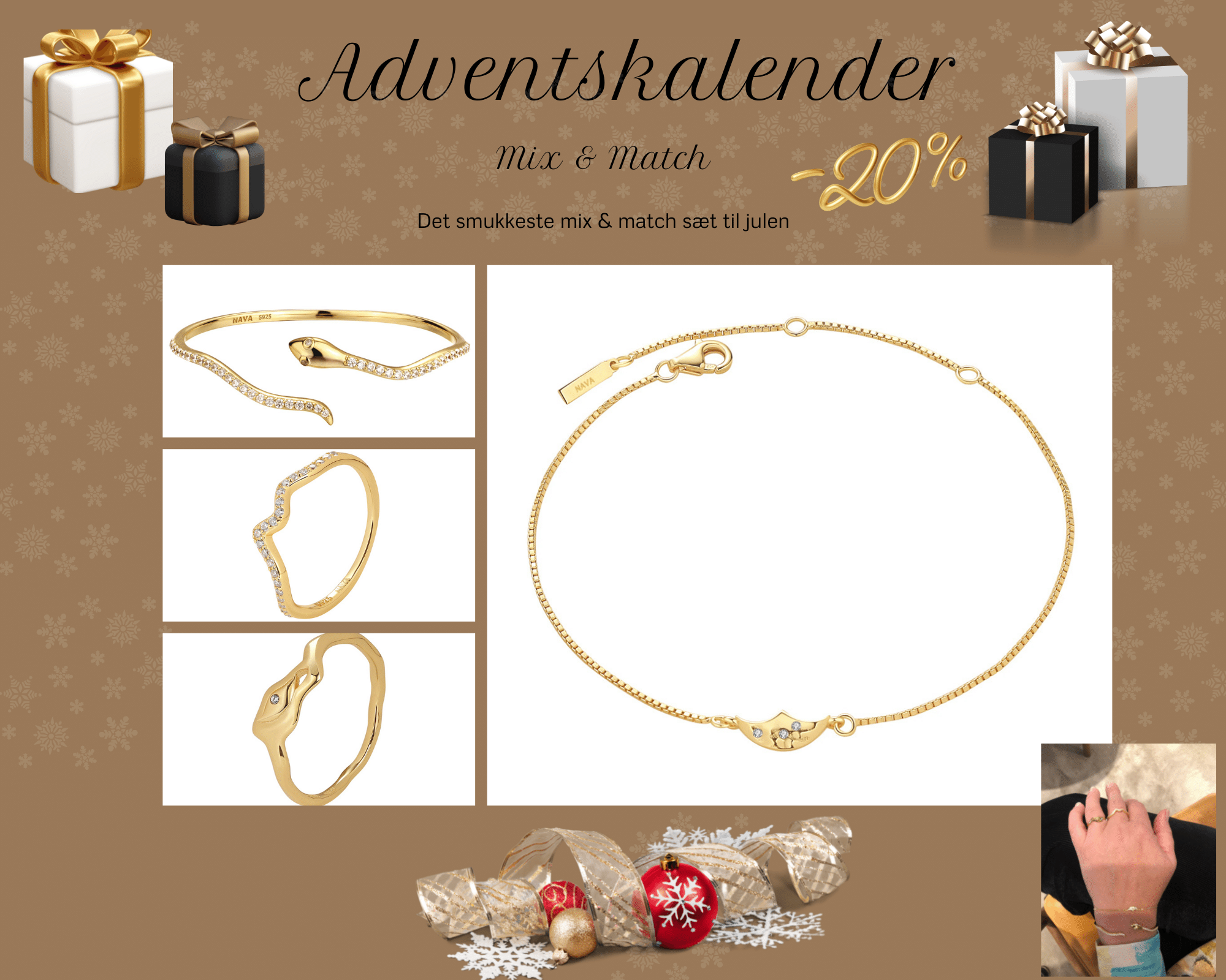 Adventskalender Mix & Match Størrelse 52
