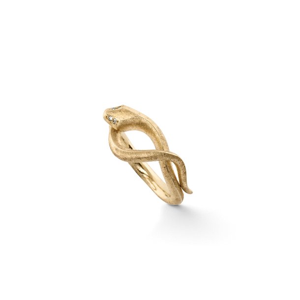 Ole Lynggaard Snake ring S - A2672-401